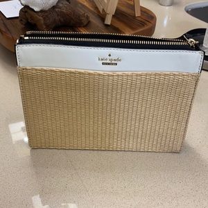Kate Spade small Straw Crossbody bag